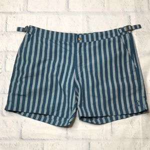 🔹Dandy Del Mar Striped Resort Wear Shorts